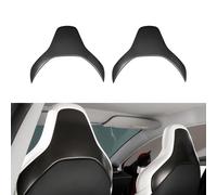 JSWAN Carbon Fiber Backseat Cover Fit for Tesla New Refreshed Model 3 Performance (2024+) Seat Backrest Trim Overlay Seat Back Cover Interior Accessories (2Pcs)