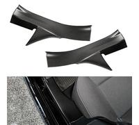 JSWAN Carbon Fiber Door Sill Protector Fit for Toyota GR Corolla (2023 to 2025) Door Pedal Kick Panel Protection Strip Trim Cover Door Sill Edge Guard Interior Kit (Matte black)