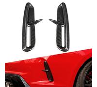 JSWAN Carbon Fiber Rear Diffuser Spoiler Compatible with Honda 11th Gen Civic Type R FL5 Performance Upgrade Dry Carbon Rear Bumper Lip Spoiler Aerodynamic Body Kit (Bright black)