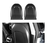 JSWAN Carbon Fiber Seat Back Kick Protector Fit for Tesla Model 3 (2017 to 2023) Model Y (2019 to 2024) Seat Back Protector Seatback Cover Backrest Replacement Protector Cover (Matte black 2pcs)