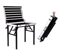 JSWHYBD Display stands for selling jewelry, necklaces, bracelets, and earrings, portable carrying case for vendors, aluminum alloy, foldable, ideal for markets and street stalls 40 * 60cm