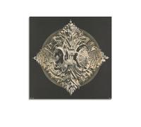 JSWLQ M. C. Escher(Tetrahedral Planetoid) Artists Poster Picture Print Wall Art Painting Canvas Artworks Gift Idea Room Aesthetic 20x20inch(50x50cm)