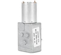 JSX330-370 DC 12V Gear Motor, Compact Mechanical Structure, 15RPM Gear Motor with Self - Locking Feature, Durable Aluminum Brass Motor for Smart Car Transmission, Windo