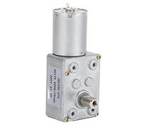 JSX330 370 DC Gear Motors 12V High Torque Self Locking 15RPM Ultra Short Shaft Reducer Motor for Window Door Openers Aluminum Brass Construction