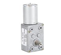 JSX40-370 Gear Motor, DC 24V Geared Motor, Self Locking Speed Reduction Micro Electric Motor 200RPM, Ultra Short Output Shaft for Window Openers Door Openers Mini Winches