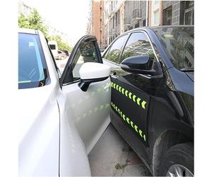 JSY Car Park Corner Guards - Magnetic Door Dent Protector Panel, Lightweight Guard, Dent Prevent for Garage Parking, Wall Protector (Black, 80x40cm)