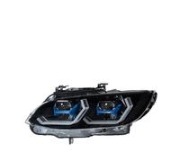 JSYALMSLW Headlight Assembly For E92 2007-2012 E93 For M3 330i 335i Car Lights LED Auto Headlight Assembly Bi Xenon Angel Eyes Bifocal Lens Accessories(11-12 left and right)