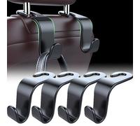 JSYDMA 4 Pcs Car Seat Headrest Hook, for VW T5 T5.1 T6 T6.1 Car Seat Hooks, Auto Hooks, Car Storage Hooks Back Seat Headrest Hanger