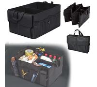 JSYDMA Car Boot Organiser for VW T-ROC Crossover SUV/T-ROC R-Line/TSI L DSG, Car Storage Organiser, Foldable Car Boot Organiser, Car Boot Tidy Storage Box