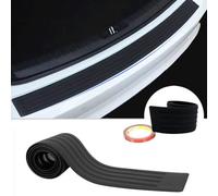 JSYDMA Car Rear Protector Guard Sticker for Toyota Corolla Hatchback, Silicone Bumper Protector Strip, Auto Rear Trunk Sill Plate Scuff Plate Strip,A-90 cm