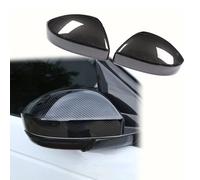 Pair Car Wing Mirror Covers Caps for Jaguar E-PACE 2018-2021, Replacement Exterior Mirror Cover, Durable, C-carbon fiber