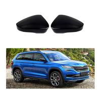 JSYDMA Pair Car Wing Mirror Covers Caps for Skoda Kodiaq 2017-2021, Replacement Exterior Mirror Cover, Durable, B-Piano Black