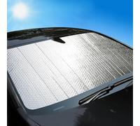 JSZDCVYBL Car Windscreen Sun Shade for Kia Seltos 2019-2020 2021 2022 2023 2024 2025 SP, Reflective Aluminum Foil Bubble Shield, Scientific Heat Insulation, Foldable Accordion Visor with Suction Cups