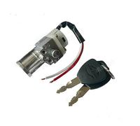 JSZFIUHD E-Bike Battery Box Lock Ignition Key Switch 2Pcs | Security lock set for lithium battery box, Qianhe big head style, includes two keys.