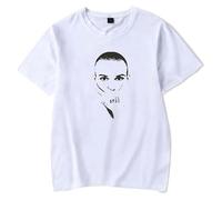 JSZHCB Sinead O'Connor T-Shirt Casual Fashion Short Sleeve T-Shirt,Unisex,White,L