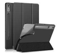 JT Berlin Folio Case for Lenovo Tab P12 (12.7 Inch) (Lenovo Tab Pen Plus Compatible, Wake/Sleep Function, Stand) Black
