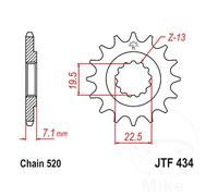Front Sprocket For Suzuki GN 250 85-99 JT Spline Standard F434.13 Right