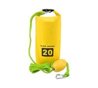 JT-HLM 2-in-1 PWC Sand Bag Anchor Adjustable Buoy Bag Waterproof Bag Dry Sack 20L for Small Boats, Power Watercrafts, Canoes and Kayaks