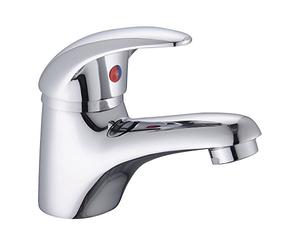 JT Pickfords | Dallas Bathroom Single Lever Chrome Mono Basin Sink Mixer Tap with Slotted Spring Waste