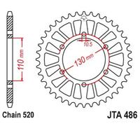 JT SPROCKETS Aluminium Ultra-Light Rear Sprocket 486 - 520