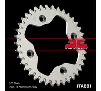 JT SPROCKETS Aluminium Ultra-Light Rear Sprocket 881 - 520, size 10 mm