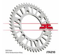 JT SPROCKETS Aluminium Ultra-Light Self-Cleaning Rear Sprocket 210 - 520