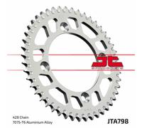 JT SPROCKETS Aluminium Ultra-Light Self-Cleaning Rear Sprocket 798 - 428