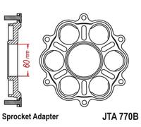 JT SPROCKETS Rear Sprocket Carrier - 6 Silentbloc Ducati Panigale/Monster