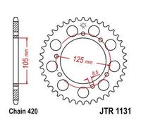 JT SPROCKETS Rear Sprocket Steel Standard - 420
