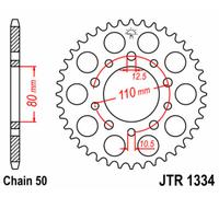 JT SPROCKETS Steel Standard Rear Sprocket 1334 - 530