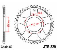 JT SPROCKETS Steel Standard Rear Sprocket 829 - 530