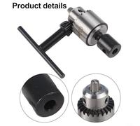 JT0 Drill Chuck with Taper for Connecting Mini Drills and Drill Bits (5mm)