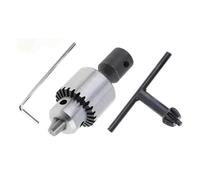 JT0 Taper Mount Drill Chuck, Motor Drill Chuck Clamp for Electric Drill Bits Lathe PCB Drilling Machine (6mm)