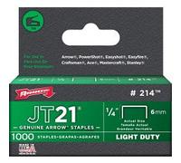 JT21/T27 Staples (6mm 1/4in (1000))