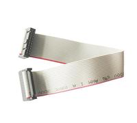 JTAG Debug Cable 20 Pin Gray Ribbon Data Cable with Connector for AVR Microcontroller Programming AVR Programming