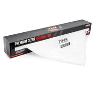 JTape Premium Clear Masking Film, 9 Microns, 6M x 100M, Temperature Resistant to 120°C