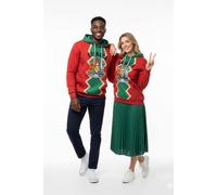 JTAPHRIQUE Grenada Flag Embroidered Hoodie - Red & Green | Size: Small JTAPHRIQUE Red S