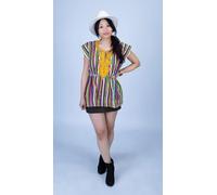 JTAPHRIQUE Women's Handwoven Batakari Dress with Embroidery | Size: 10 JTAPHRIQUE Multicolor 10