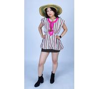 JTAPHRIQUE Women's Handwoven Batakari Dress with Embroidery | Size: 10 JTAPHRIQUE Multicolor 10