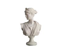 JTBDWOSK Bust Sculpture Deco David/Venus Statue, Greek Mythology Figure, Modern Design Living Room Ornaments, Resin, for Home Office Art Deco,2