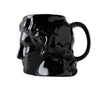 JTBDWOSK David Head Ceramic Cup, Large Capacity, Antique, Greek, Apollo, Sculpture, Office, Coffee Cup, Personalizable, Decoration for Office,E