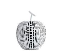 JTBDWOSK Fruit Abstract Statue Ornaments Simple Room Decor White Black Apple Pear Resin Figurine Decoration Halloween Autumn Decoration Decorative Pumpkin Decorative Object Table Decoration Fruits,2