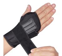 JTF Carpal Tunnel Wrist Support - Adjustable Day Night Wrist Strap Brace with 7 Splints & Dual Straps, Breathable Right Left Hand Splint for Men Women Helps Relieve Tendinitis Arthritis Sprain(Right)