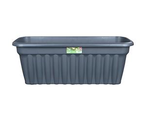 JTF Mega Discount Warehouse Vista Trough Garden Planter 80cm Grey