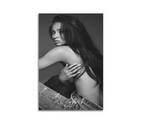 JTFCKH Aaliyah Rapper Music Signed Limited Album Cover Prints Posters Canvas Wall Art Room Aesthetic Posters Music Classroom Bedroom Wall Decor Art 08x12inch(20x30cm) Unframe-style