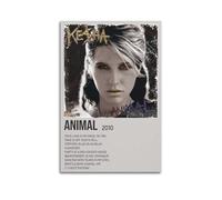 JTFCKH Animal Kesha Rapper Music Signed Limited Album Cover Prints Posters Canvas Wall Art Room Aesthetic Posters Music Classroom Bedroom Wall Decor Art 16x24inch(40x60cm) Unframe-style