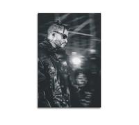JTFCKH Bad Bunny 200 MPH Rapper Music Signed Limited Album Cover Prints Posters Canvas Wall Art Room Aesthetic Posters Music Classroom Bedroom Wall Decor Art 16x24inch(40x60cm) Unframe-style