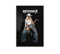 JTFCKH Beyonce Rapper Music Signed Limited Album Cover Prints Posters Canvas Wall Art Room Aesthetic Posters Music Classroom Bedroom Wall Decor Art 08x12inch(20x30cm) Unframe-style