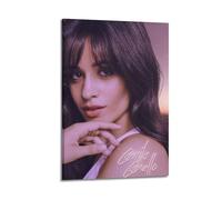 JTFCKH Camila Cabello Bliss Rapper Music Signed Limited Album Cover Prints Posters Canvas Wall Art Room Aesthetic Posters Music Classroom Bedroom Wall Decor Art 20x30inch(50x75cm) Frame-style
