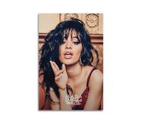 JTFCKH Camila Cabello Rapper Music Signed Limited Album Cover Prints Posters Canvas Wall Art Room Aesthetic Posters Music Classroom Bedroom Wall Decor Art 08x12inch(20x30cm) Unframe-style